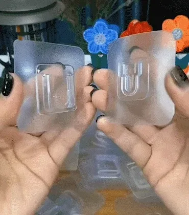 Transparent Double-sided Adhesive Wall Hooks     Buy 1 Get 4 Free