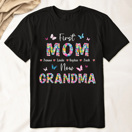 Mother's Day Gifts - Floral Custom T-Shirts