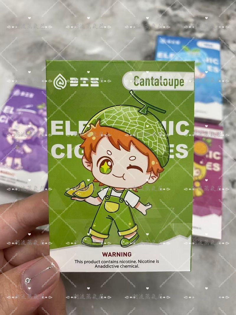 DIS迪斯少女系列萌系卡通水果口味電子煙彈 合成大麻素