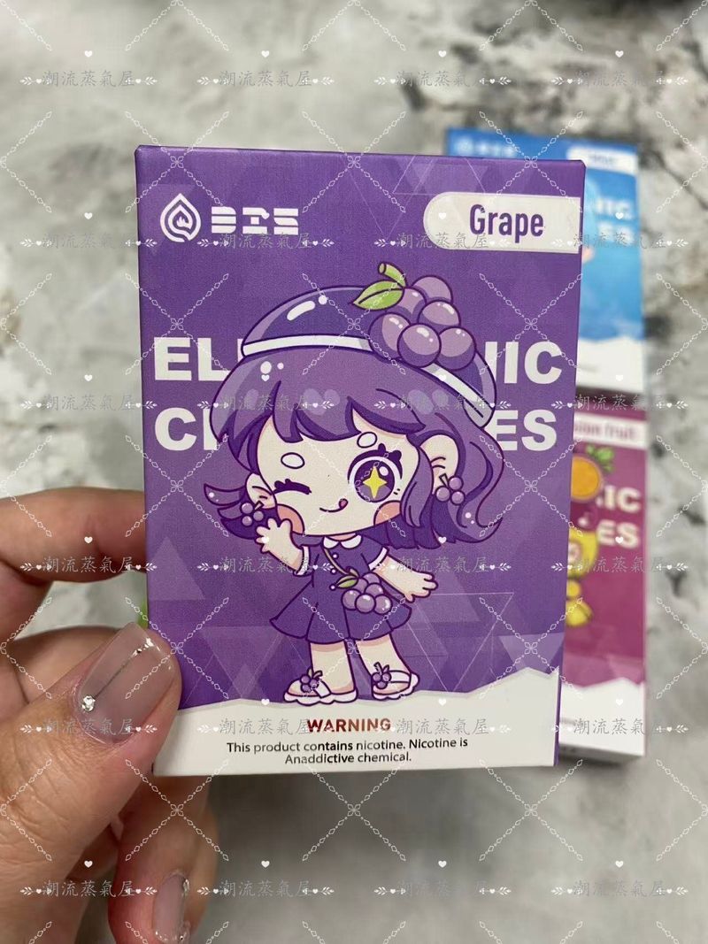 DIS迪斯少女系列萌系卡通水果口味電子煙彈 合成大麻素