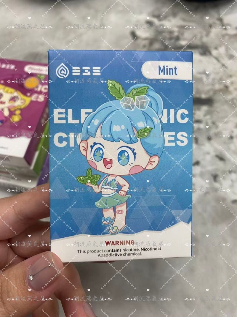 DIS迪斯少女系列萌系卡通水果口味電子煙彈 合成大麻素