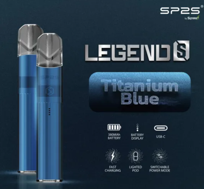 SP2S電鍍鈦色主機霧化桿 通用一代煙彈 ILIA糖果雲煙館 依托咪酯烟弹