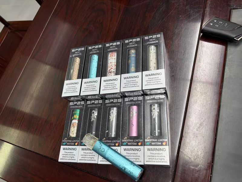 思博瑞SP2S主機 聖誕限定正品 國際版鈦合金主機 適配一代煙彈 合成大麻素
