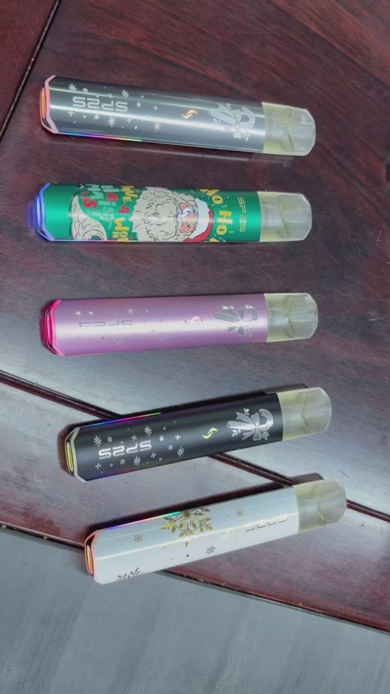 思博瑞SP2S主機 聖誕限定正品 國際版鈦合金主機 適配一代煙彈 合成大麻素