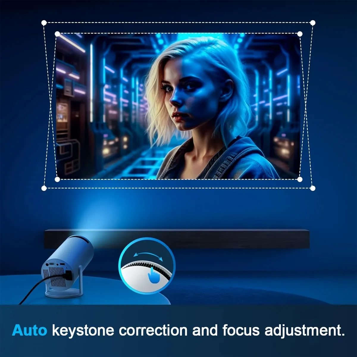 4K high-definition projector