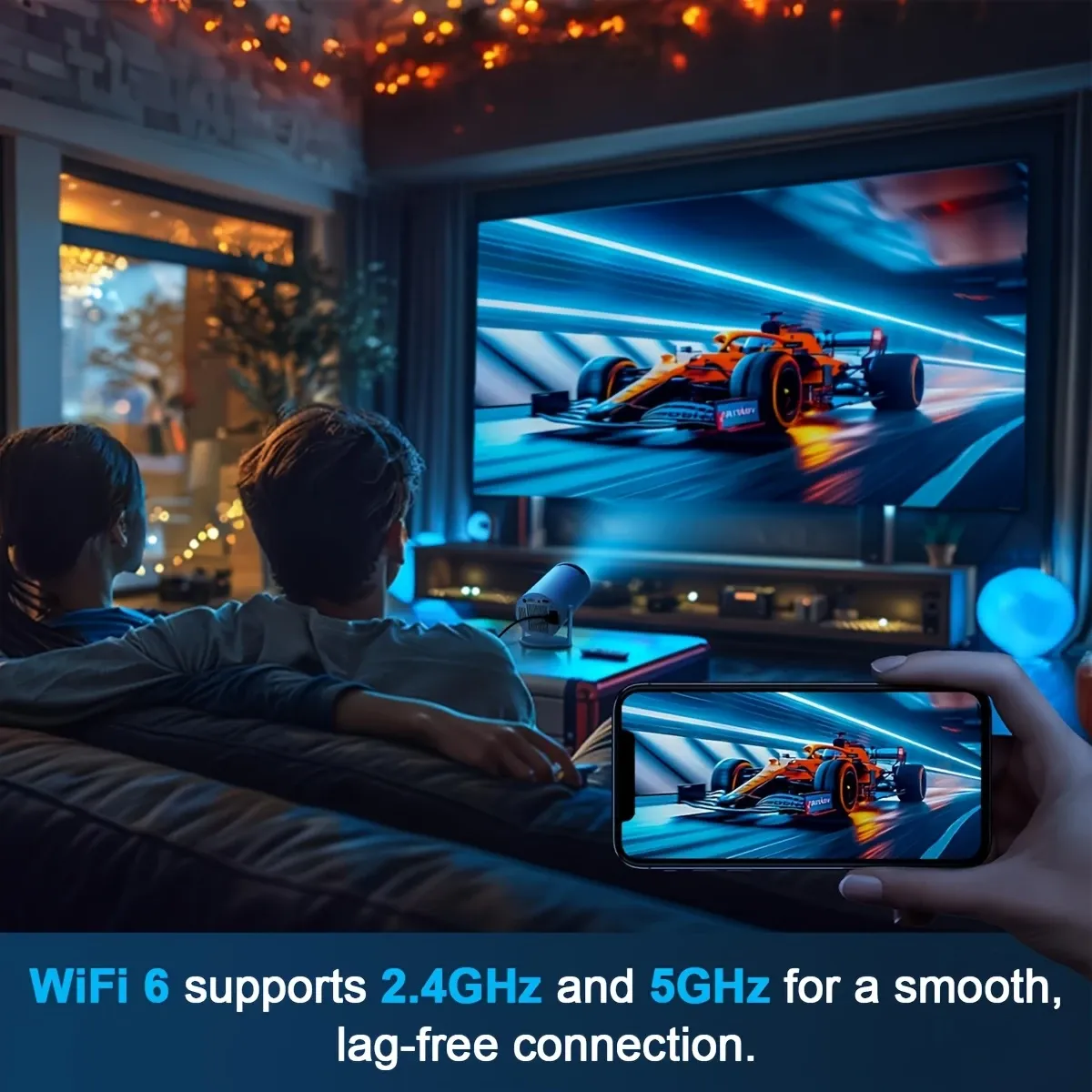4K high-definition projector