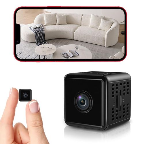 🔥Hot Seller🔥 COD！Hidden Camera,1080P HD WiFi Mini Nanny Cam with Night Vision & Motion Detection - Indoor&Outdoor Wireless Security Spy Cameras for Home, Car, Baby & Pet Monitoring-Upgraded X6d