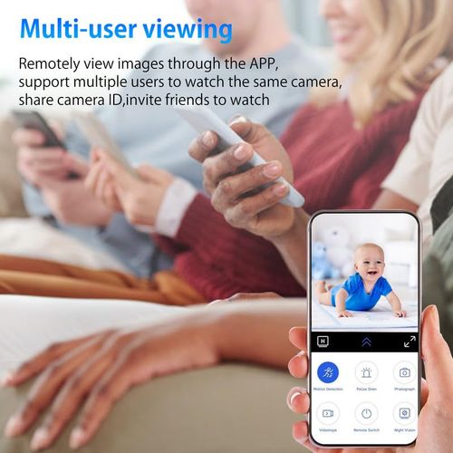 🔥Hot Seller🔥 COD！Hidden Camera,1080P HD WiFi Mini Nanny Cam with Night Vision & Motion Detection - Indoor&Outdoor Wireless Security Spy Cameras for Home, Car, Baby & Pet Monitoring-Upgraded X6d