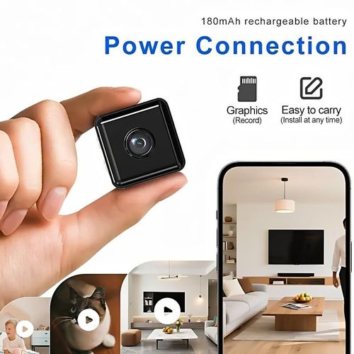 🔥Hot Seller🔥 COD！1080P HD Mini WiFi Camera Night Vision Home Security Monitor – Protect Your Family & Property in Nairobi