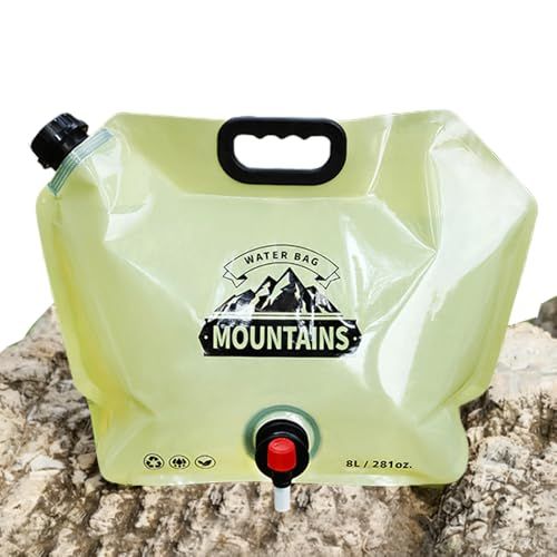 🔥Hot Seller🔥 COD！Portable Outdoor Water Bag, Car Camping Gear, Outdoor Hiking, Foldable Travel Plastic Water Bag