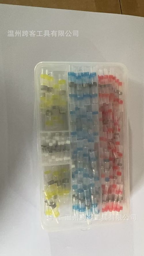 200 PCS Waterproof Solder Seal Wire Connectors Kit, Heat Shrink Butt Terminals with Storage Case for Electrical Wiring