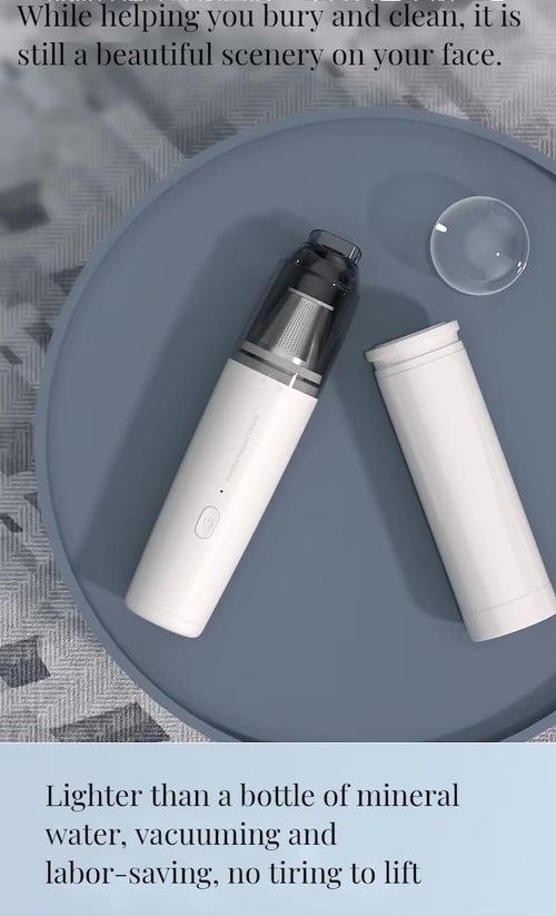 🔥Hot Seller🔥 COD！Mini Compact Portable Car Vacuum Cleaner: Dual-Use for Home and Car, High-Powered, Wireless Charging, Handheld, Powerful Suction