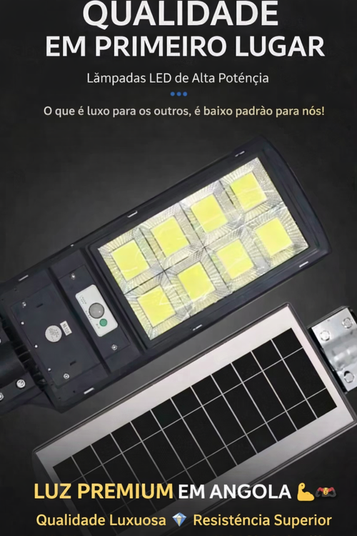 🌞💡 Lâmpada Solar LED Super Potente – Iluminação Forte e Inteligente para Sua Casa