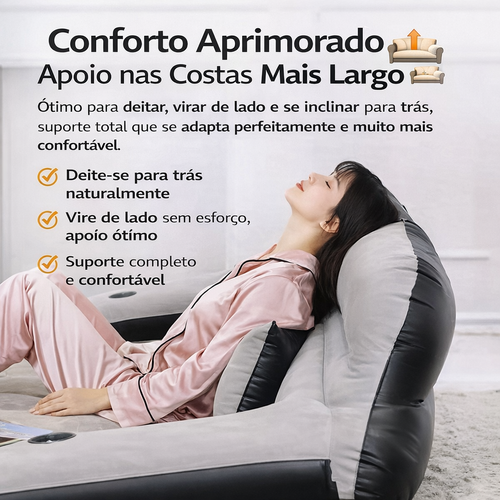 🛋️🔥 Colchão Inflável Conversível em Sofá Conforto total para casa, descanso e visitas 😍✨