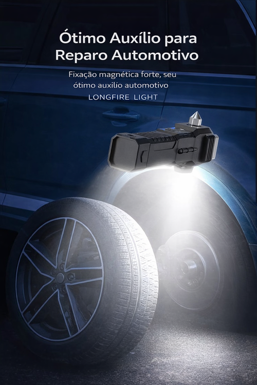 🔦🚗 Lanterna de Emergência para Carro – Segurança Total em Qualquer Situação! 🚗🔦