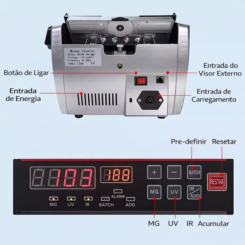 💰 CONTADORA DE DINHEIRO PROFISSIONAL