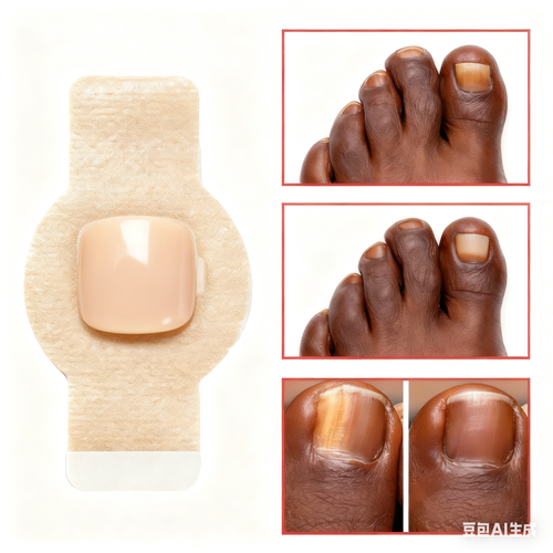 Adesivo corretor e reparador de unhas, restauração de unhas com fungo, cuidado dos pés, adesivo para inflamação da cutícula, adesivo antibacteriano para unhas