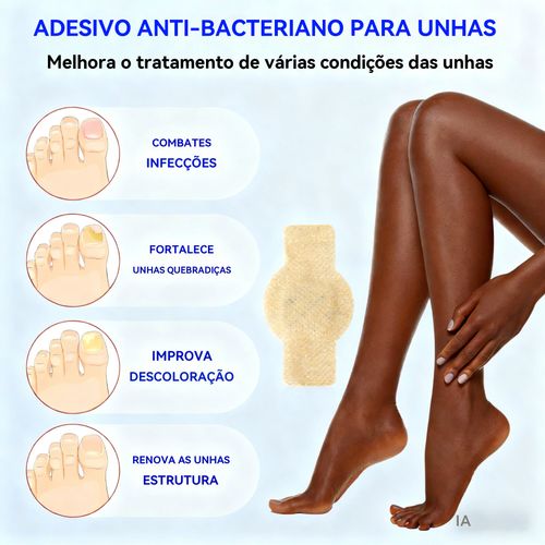 Adesivo corretor e reparador de unhas, restauração de unhas com fungo, cuidado dos pés, adesivo para inflamação da cutícula, adesivo antibacteriano para unhas