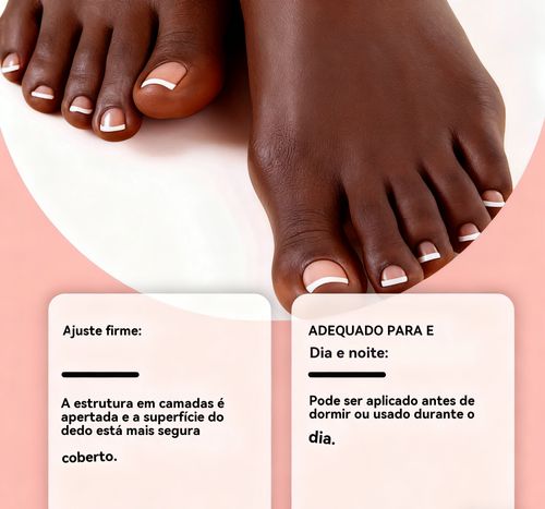 Adesivo corretor e reparador de unhas, restauração de unhas com fungo, cuidado dos pés, adesivo para inflamação da cutícula, adesivo antibacteriano para unhas
