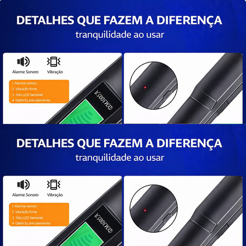 🟡 DETECTOR DE METAIS 360°