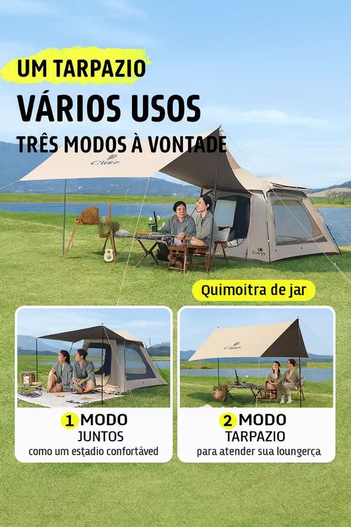 🏕️ Tenda & Tarpazio Premium de Camping 🌄