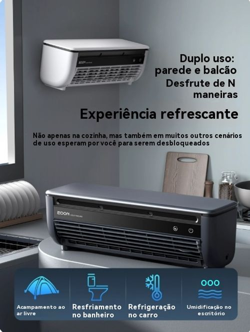 Ar condicionado pequeno dedicado para ventilador de ar da cozinha