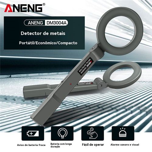 Detector de metais portátil de alta precisão