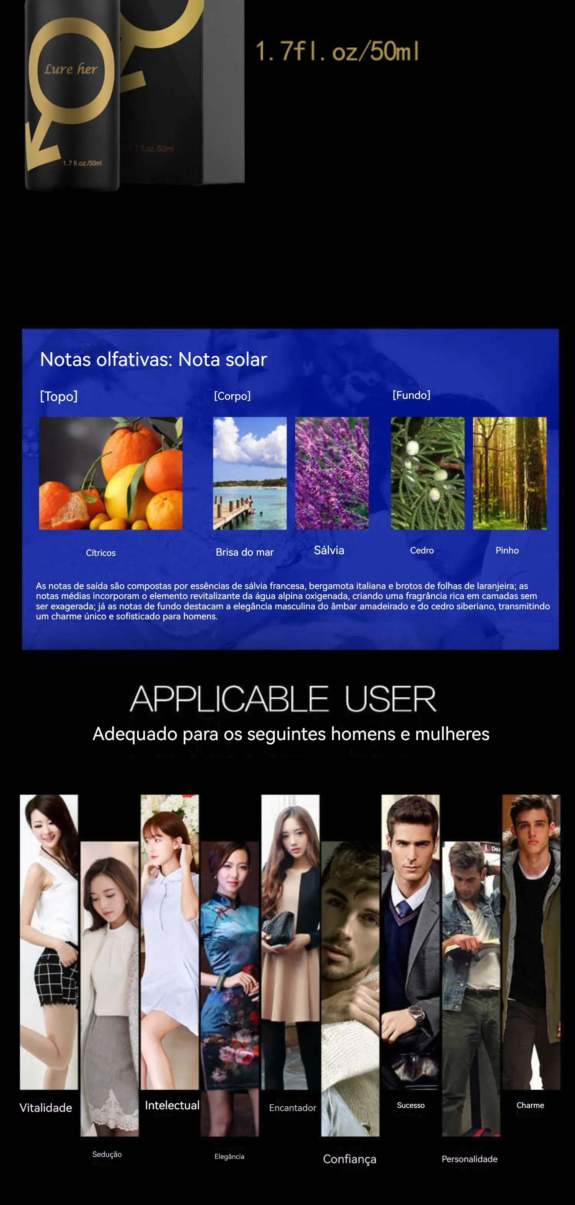 🌟 PERFUME LUXUOSO PARA HOMENS E MULHERES 🌟