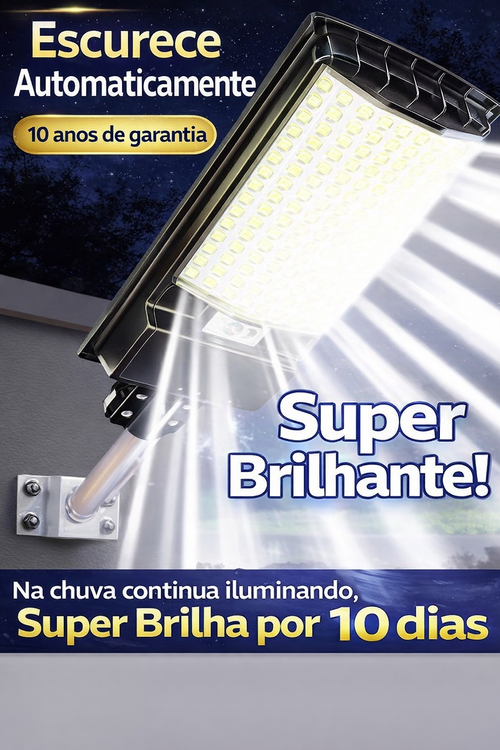 🔆 Poste de Luz Solar Super Potente ☀️ Direto da Fábrica Chinesa | Parceria de Negócio