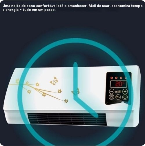 Mini ar condicionado portátil ventilador de ar frio 1,5 CV unidade integrada sem unidade externa, para sala de estar, sem necessidade de instalação, uso frio e quente