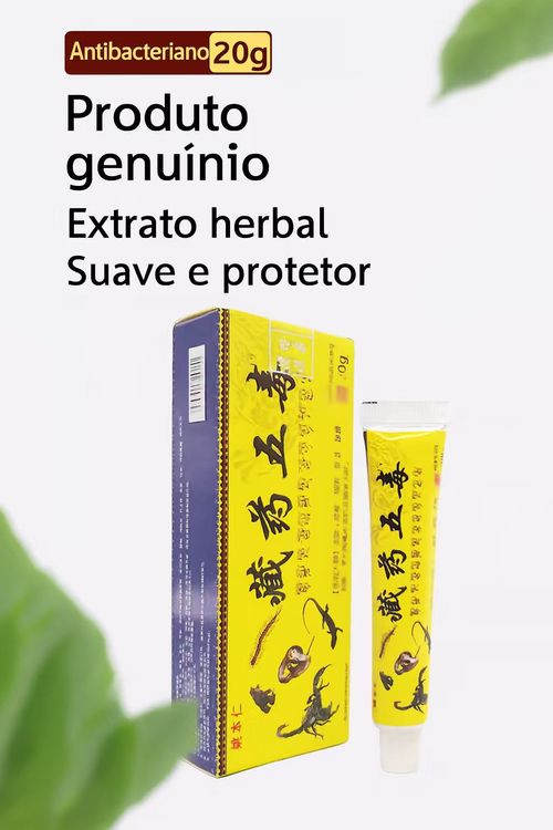 Pomada Herbal para Dor Articular e Muscular – Alívio Rápido para Pancadas, Entorses e Cansaço 💪🔥