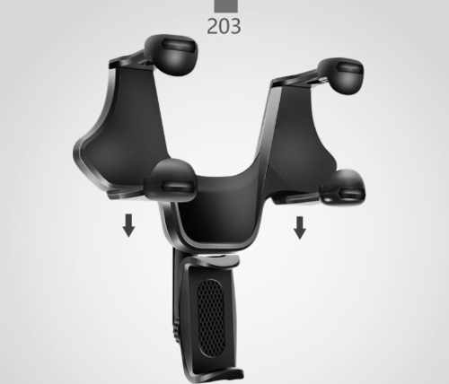 Suporte de telemóvel para carro com espelho retrovisor em liquidação, suporte universal para carro