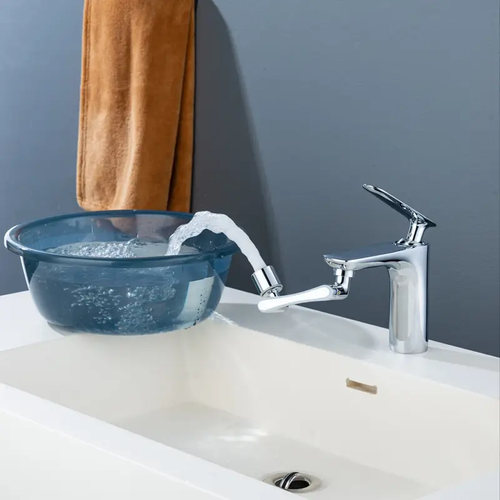 Extension de robinet rotative universelle, bras robotique rotatif à grand Angle de 1080 °, buse d'eau, adaptateur de robinet