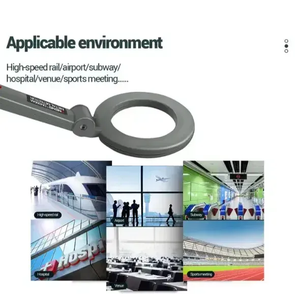 Détecteur de métaux souterrain pliable et portable pour or, instrument de mesure électronique, détecteur de trésor