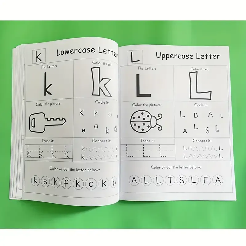 53-Page Comprehensive Alphabet Phonics Workbook - Learn English Language with 26 Letters A-Z, Fun Coloring Activities for Preschool and Kindergarten Learning - Perfect for Early Childhood Education and Language Development