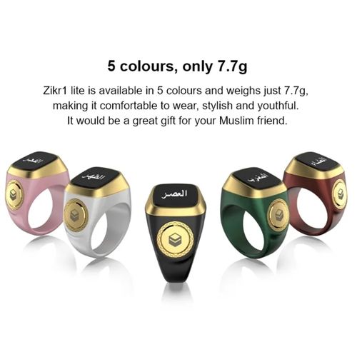 Mini doigt numérique Lcd électronique, compteur de main musulmane, premier anneau Tasbih au monde, Iqibla Smart Tasbeeh, M02 Pro