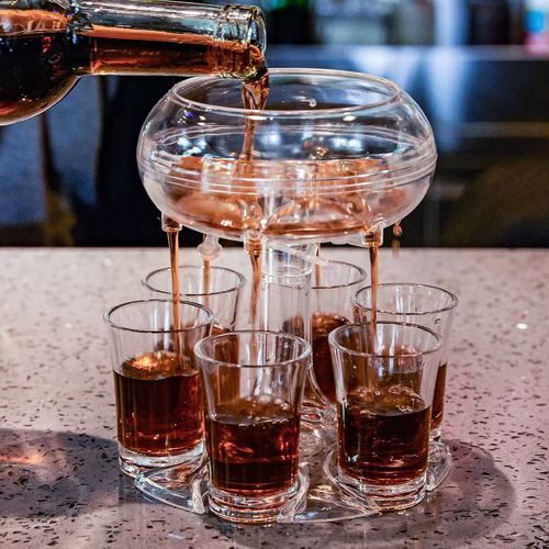 6-Cup, Alcohol Beverage Dispenser