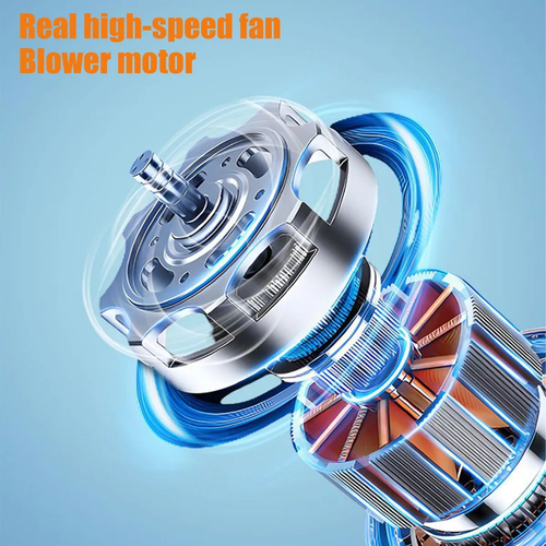 6000 mAh Multifunctional Waist Clip Fan Portable Mini Suspension Fan USB Rechargeable Fan Outdoor Camping Waist Fan with Portable Power Supply and Flashlight Ideal for Construction Workers, Outdoor Sports Travelers, and Camping Crowd (Orange and Black)