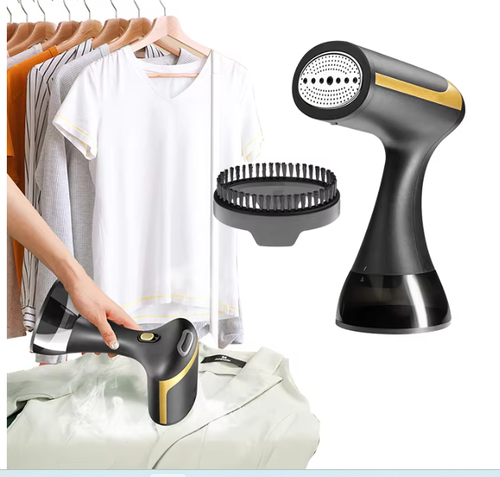 2025 New Design Household Electric Irons, Portable Steam Steamer for Clothes 1500W Garment Steamer
