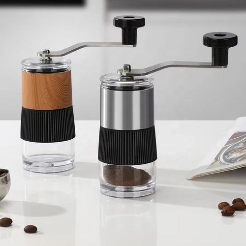 Mini Hand Coffee Grinder, Portable Manual Coffee Bean Mill for Fresh Coffee Powder