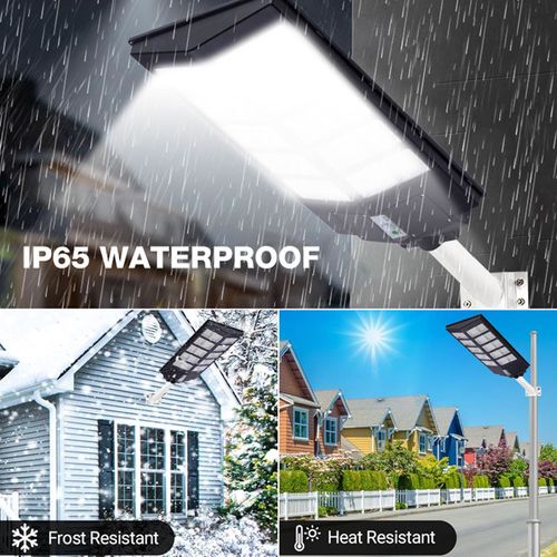 Solar street lamp 400W All in one outdoor waterproof Motion sensor solar street light for road park courtyard lighting