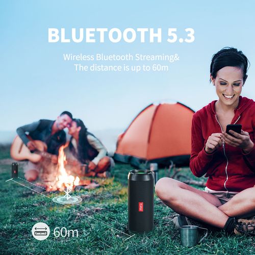 Mifa WildRod IP67 Waterproof for Bluetooth 5.3 Streaming Speaker Portable USB Communication Dustproof for Outdoor Camping