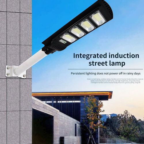 Venda quente sensor humano ao ar livre jardim pátio impermeável Ip66 integrado solar luz de rua Led
