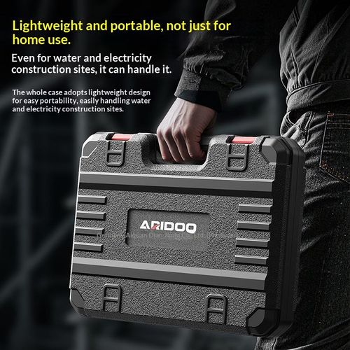 German Tool Set, Tool Box with Screwdrivers & Wrenches, Multi-Function Household Hardware Kit for Electrician Maintenance