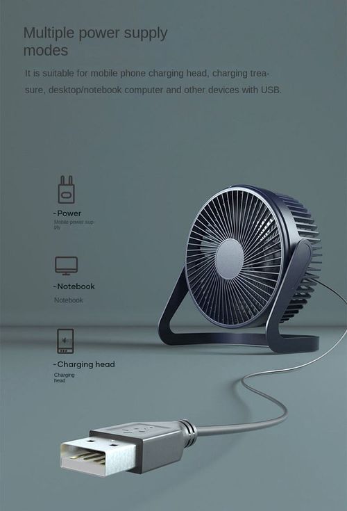 Desktop Small Fan 5-inch 6-inch 8-inch Student Office USB Electric Fan Small Mini Desk Fan