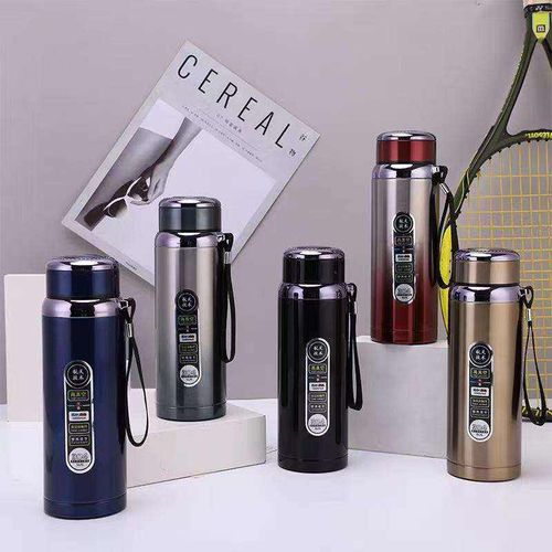 Wholesale 600Ml 800Ml 1000Ml Simple Design Food Contact Safe Insulated Water Bottle Coffee Cup Ice Coffee Mug Pudding Cup