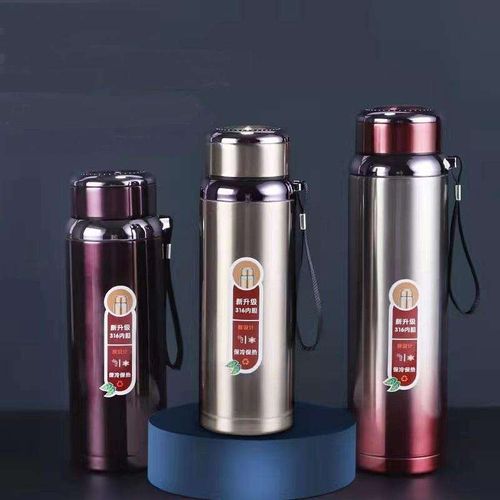 Wholesale 600Ml 800Ml 1000Ml Simple Design Food Contact Safe Insulated Water Bottle Coffee Cup Ice Coffee Mug Pudding Cup