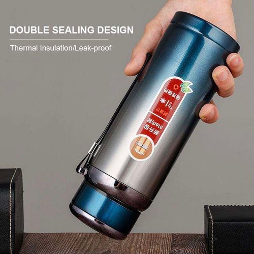 Wholesale 600Ml 800Ml 1000Ml Simple Design Food Contact Safe Insulated Water Bottle Coffee Cup Ice Coffee Mug Pudding Cup