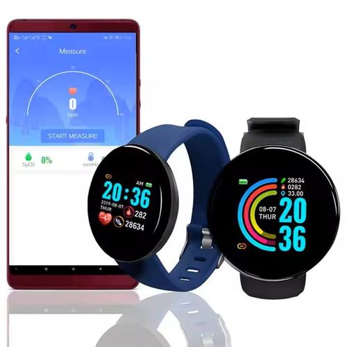 D18 Waterproof Smart Bracelet, NFC Access Control, Heart Rate SpO2 Sleep Tracker, Call & Message Alerts