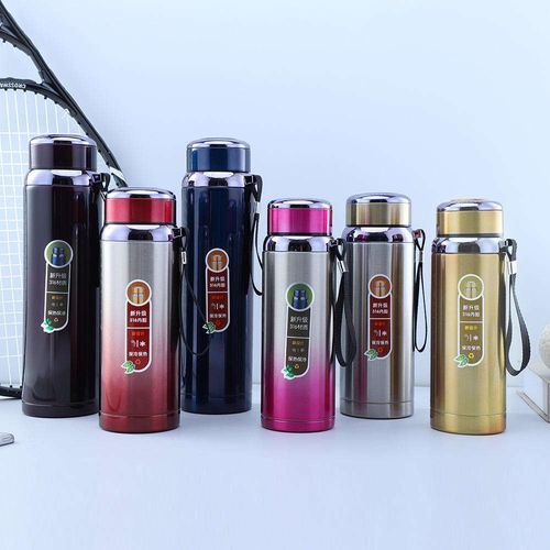Wholesale 600Ml 800Ml 1000Ml Simple Design Food Contact Safe Insulated Water Bottle Coffee Cup Ice Coffee Mug Pudding Cup